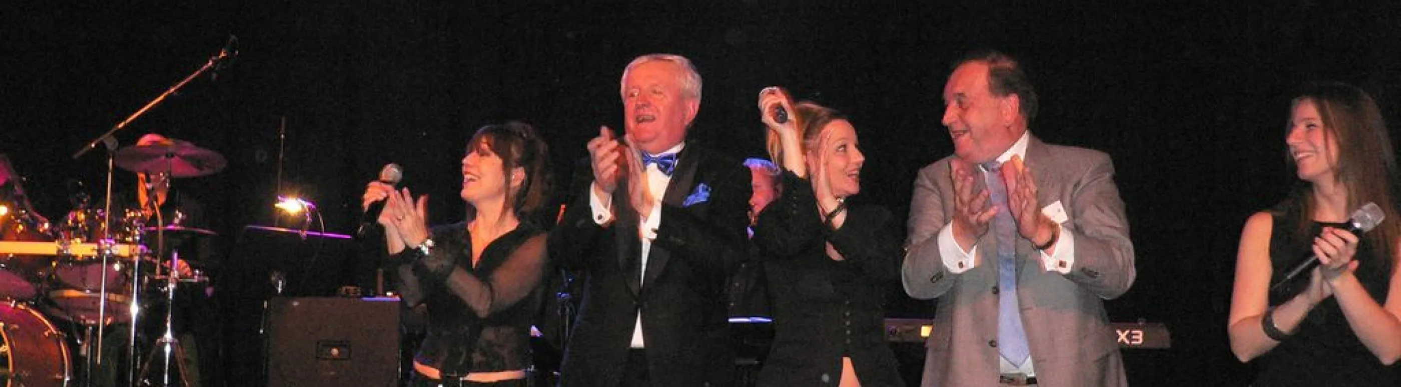 Huib van der Windt bij een professioneel evenement met collega's